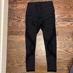 NWOT Fanka body sculpt 7/8 Black High-Waisted Leggings
